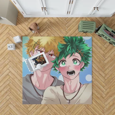 My Hero Academia Katsuki Bakugou Adventure Anime Rug