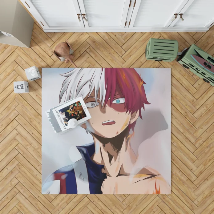 My Heroic Academia Shoto Story Anime Rug