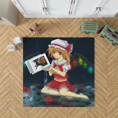 Mystical Journeys in Touhou World Anime Rug