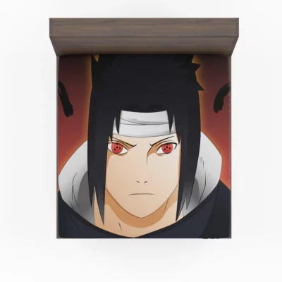 Naruto Chronicles Sasuke Uchiha Destiny Anime Fitted Sheet