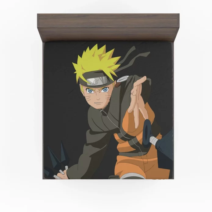 Naruto Evolution Uzumaki Saga Anime Fitted Sheet