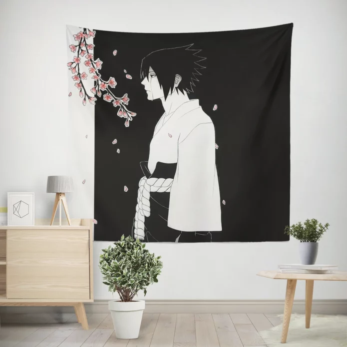 Naruto Journey Sasuke Redemption Anime Wall Tapestry