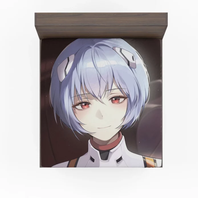 Neon Genesis Evangelion Rei Chronicles Anime Fitted Sheet