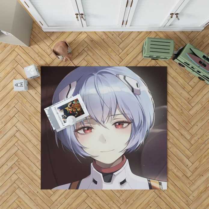 Neon Genesis Evangelion Rei Chronicles Anime Rug