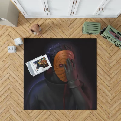 Obito Uchiha Naruto Anime Naruto Rug