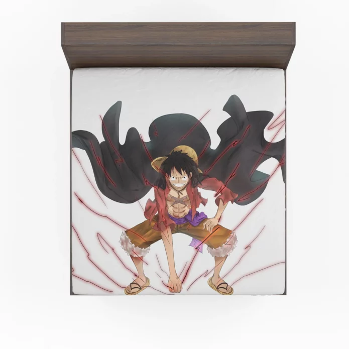 One Piece Anime Monkey D Luffy Fitted Sheet