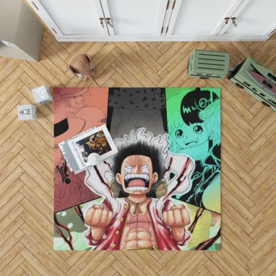 One Piece Chronicles Monkey D Luffy Quest Anime Rug