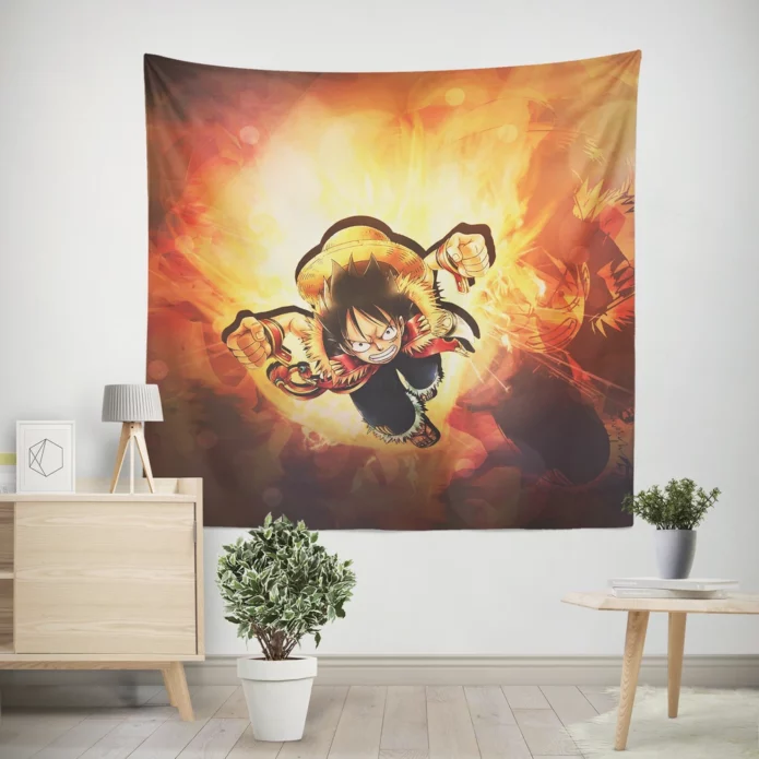 One Piece Legends Luffy Odyssey Anime Wall Tapestry