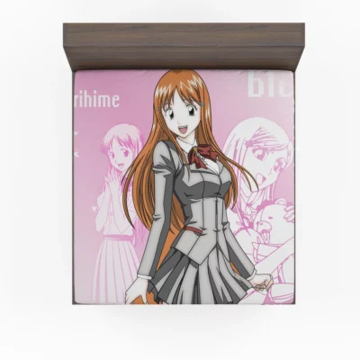 Orihime Bleach Adventure Unfolds Anime Fitted Sheet