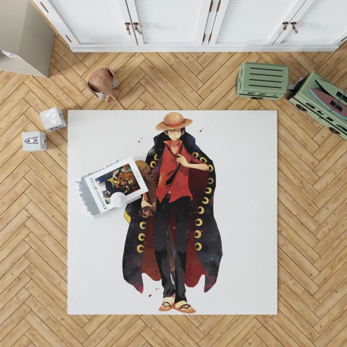 Pirate King Luffy One Piece Odyssey Anime Rug