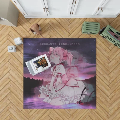 Puella Magi Madoka Kaname Saga Anime Rug