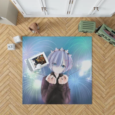 Re ZERO Chronicles Rem Anime Odyssey Rug