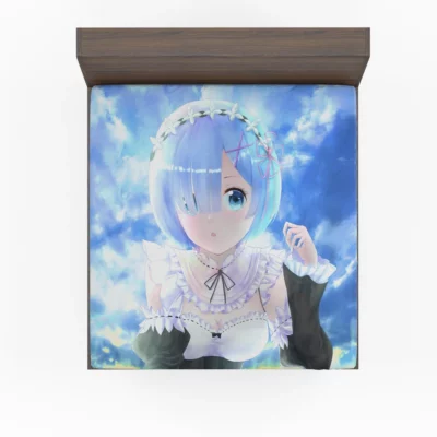 Re ZERO Echoes Rem Enchanted Journey Anime Fitted Sheet