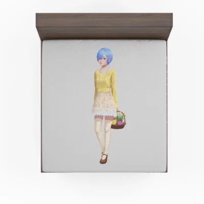 Re ZERO Fantasia Rem Parallel Universe Anime Fitted Sheet