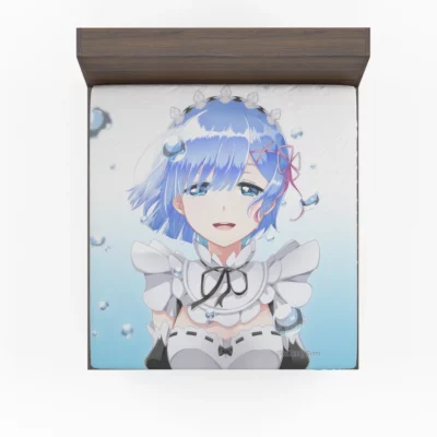 Re ZERO Tears Rem Heartfelt Odyssey Anime Fitted Sheet