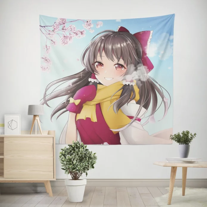 Reimu Hakurei Touhou Tales Of Magic And Manga Anime Wall Tapestry