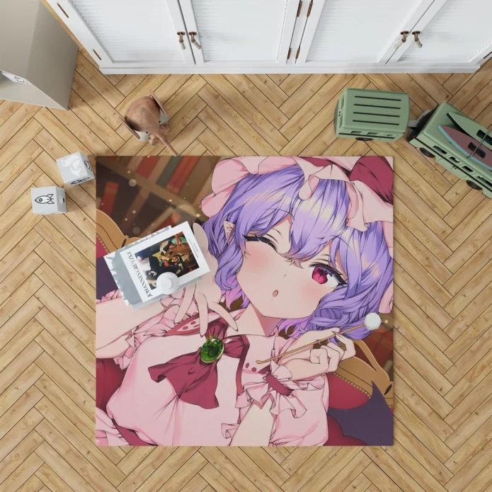 Remilia Scarlet Touhou Dark Queen Anime Rug