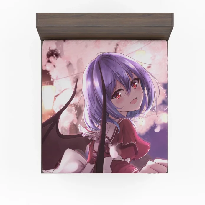 Remilia Scarlet Touhou Dominion Anime Fitted Sheet