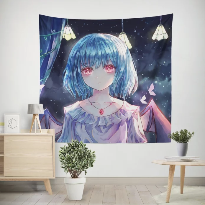 Remilia Scarlet Touhou Mysteries Revealed Anime Wall Tapestry