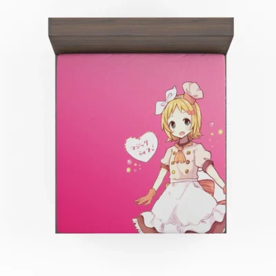 Rin Kagamine Digital Diva Anime Fitted Sheet