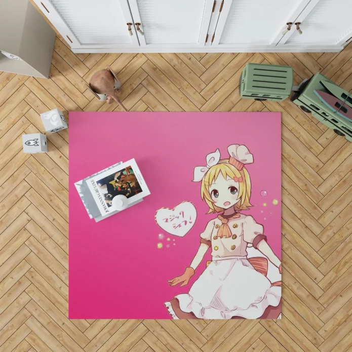 Rin Kagamine Digital Diva Anime Rug