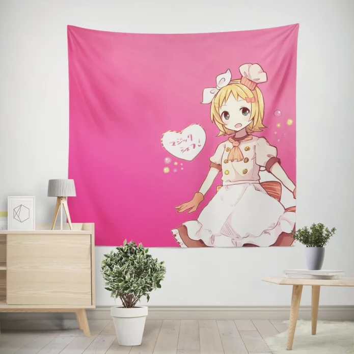 Rin Kagamine Digital Diva Anime Wall Tapestry