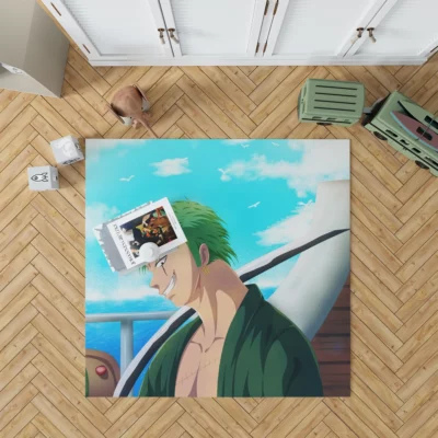 Roronoa Zoro One Piece Saga Anime Rug