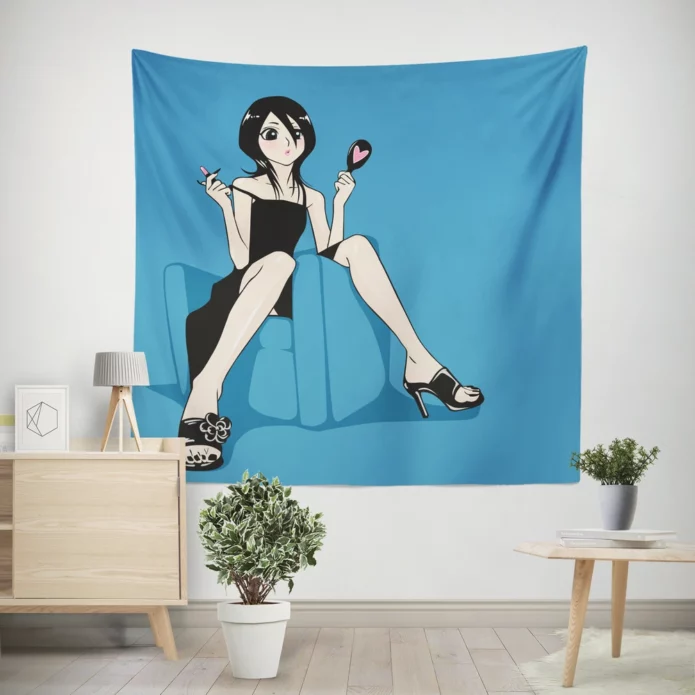 Rukia Kuchiki Bleach Adventure Anime Wall Tapestry