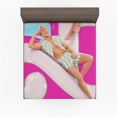 Ryan Gosling as Ken Barbies Movie Fitted Sheet