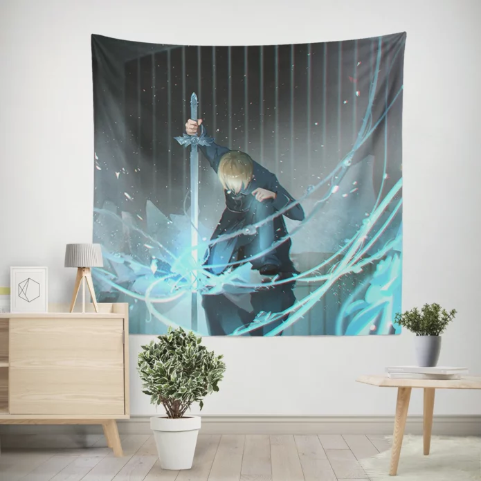 Sao Eugeo Quest Sword Art Online Anime Wall Tapestry