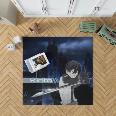 SAO Movie Kirito Ordinal Scale Anime Rug