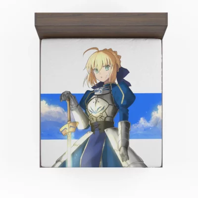 Saber Legacy Fate Stay Night Adventure Anime Fitted Sheet