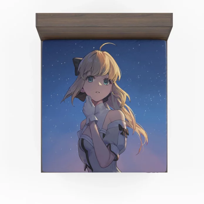 Saber Lily Saga Grand Order Chronicles Anime Fitted Sheet