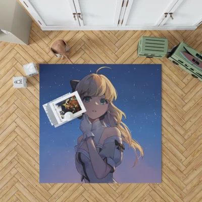 Saber Lily Saga Grand Order Chronicles Anime Rug