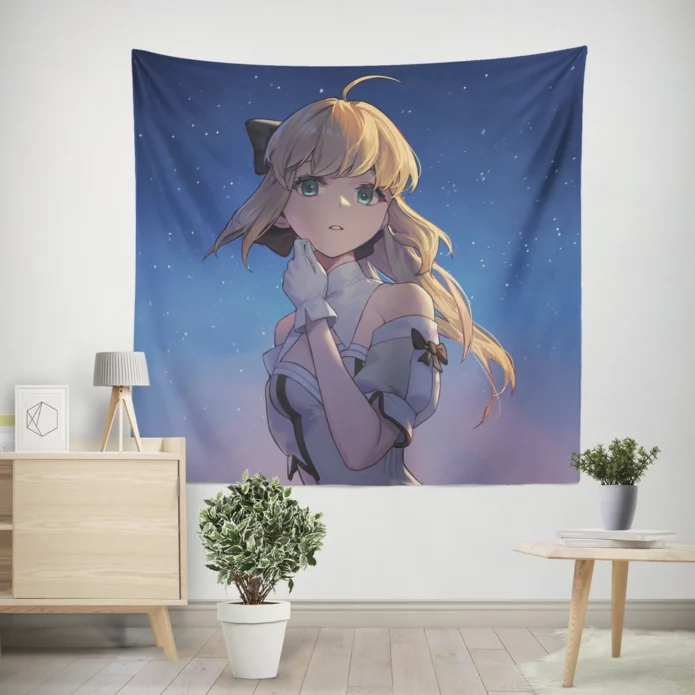 Saber Lily Saga Grand Order Chronicles Anime Wall Tapestry