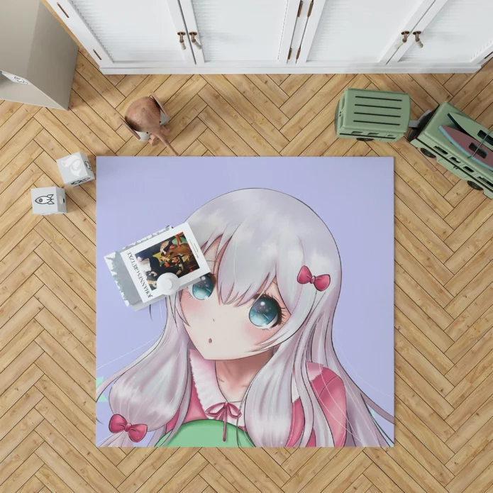 Sagiri Izumi Artistry In Eromanga Anime Rug