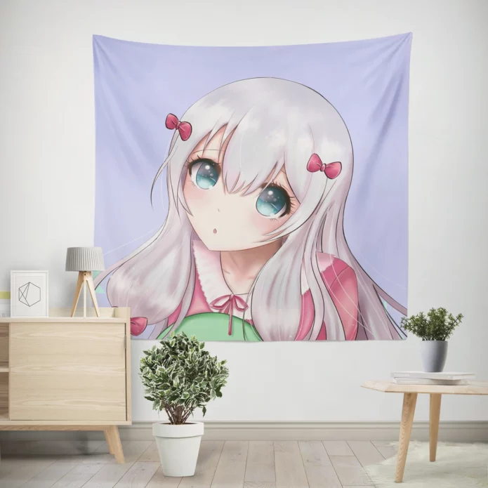 Sagiri Izumi Artistry In Eromanga Anime Wall Tapestry