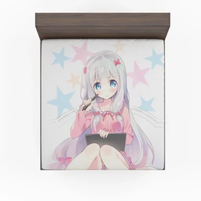 Sagiri Izumi Fanart Eromanga Sensei Anime Fitted Sheet