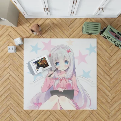 Sagiri Izumi Fanart Eromanga Sensei Anime Rug