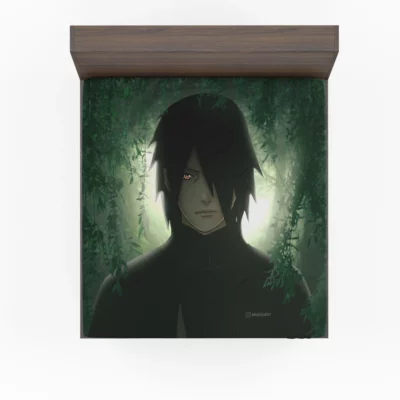 Sasuke Redemption Naruto Rival Returns Anime Fitted Sheet