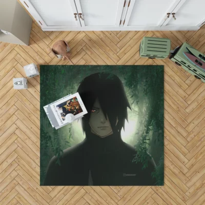 Sasuke Redemption Naruto Rival Returns Anime Rug