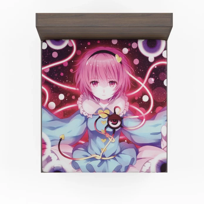 Satori Komeiji Touhou Mind Reader Anime Fitted Sheet