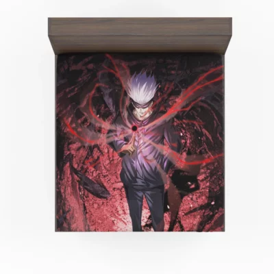 Satoru Gojo Infinity Master Anime Fitted Sheet