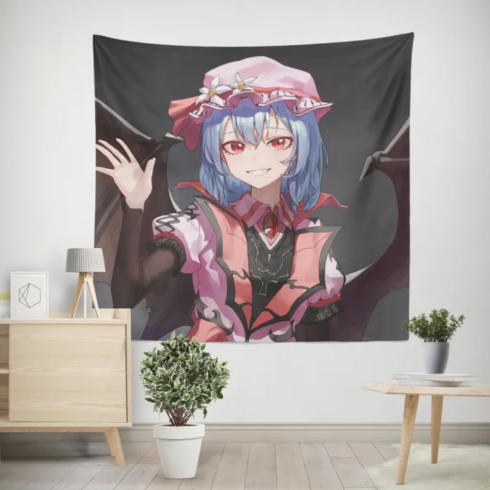 Scarlet Intrigue Remilia Touhou Tale Anime Wall Tapestry