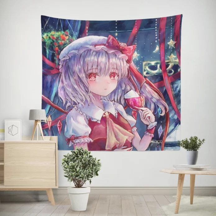 Scarlet Magic Touhou Chronicles Unveiled Anime Wall Tapestry