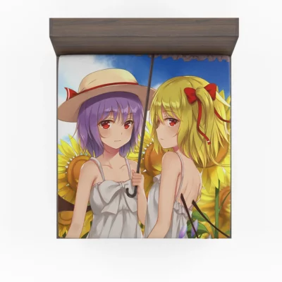 Scarlet Sisters Touhou Legacy Revealed Anime Fitted Sheet