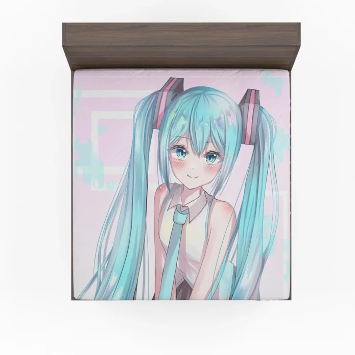 Serenade Of Hatsune Miku Anime Vocaloid Fitted Sheet