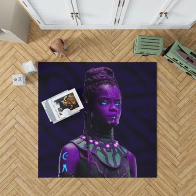 Shuri Wakanda Forevers Tech Genius Rug