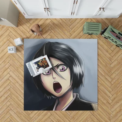 Soul Reapers Unleashed Rukia Tale Anime Rug