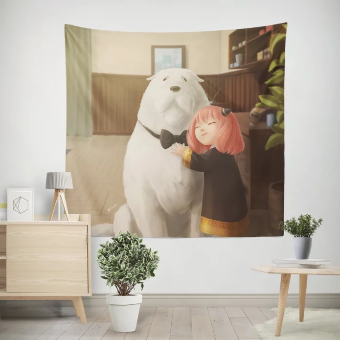 Spy X Family Anya Bond Anime Wall Tapestry